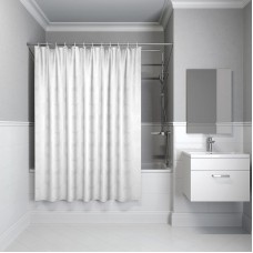 Шторка для ванны Iddis Basic B56P118i11 180х180 Белая