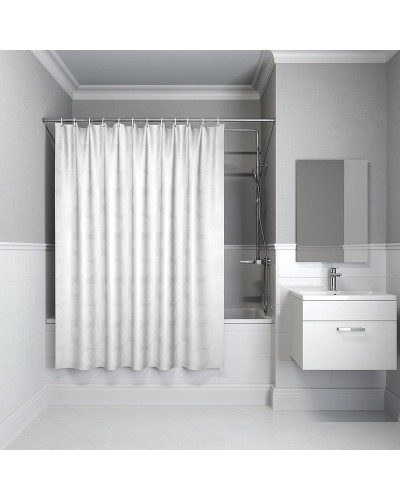 Шторка для ванны Iddis Basic B56P118i11 180х180 Белая