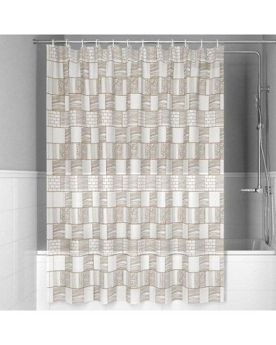 Шторка для ванны Iddis Promo P30PV11i11 180х180 Бежевая