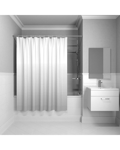 Шторка для ванны Iddis Basic 200х180 B65P218i11 Белая