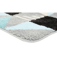 Коврик для ванной комнаты Fixsen Visa FX-5005Z 50x80 Серый