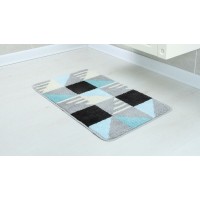 Коврик для ванной комнаты Fixsen Visa FX-5005Z 50x80 Серый