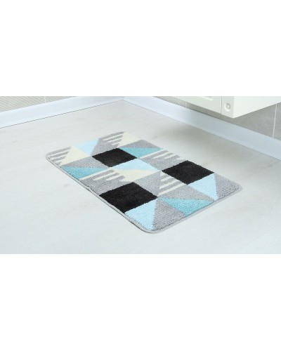 Коврик для ванной комнаты Fixsen Visa FX-5005Z 50x80 Серый