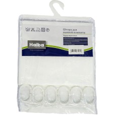 Штора для ванны Haiba HB75001 Белая