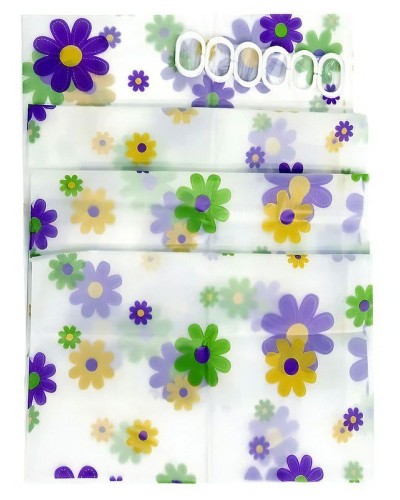 Штора для ванны Haiba HB75060 Цветы