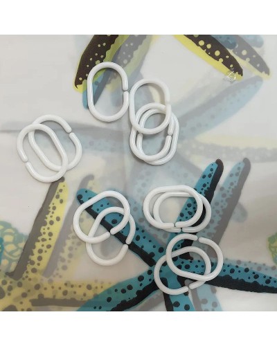 Штора для ванны Haiba HB75061 Морские звезды