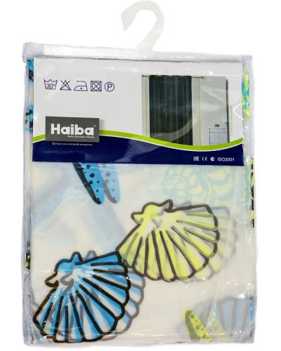 Штора для ванны Haiba HB75061 Морские звезды