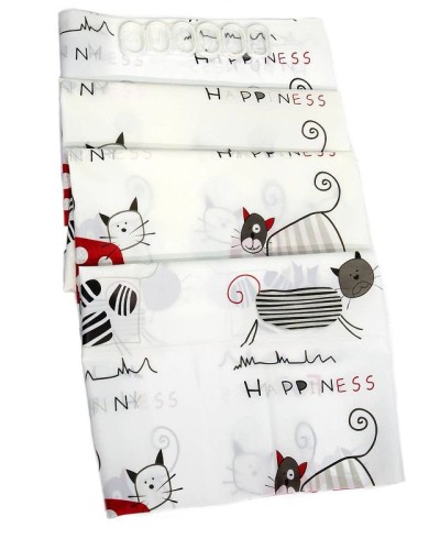 Штора для ванны Haiba HB75062 Коты