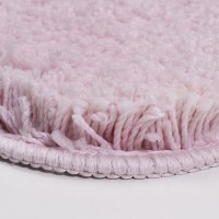 Коврик для ванной комнаты WasserKRAFT Kammel 55х57 BM-8339 Chalk Pink