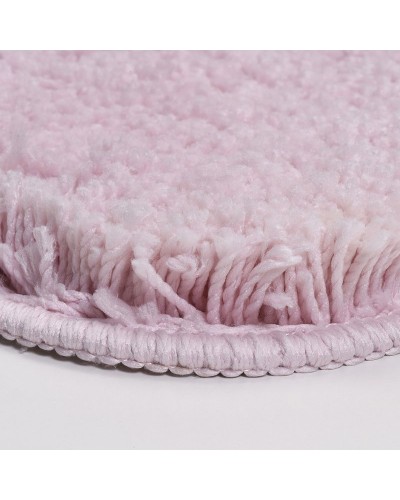 Коврик для ванной комнаты WasserKRAFT Kammel 55х57 BM-8339 Chalk Pink