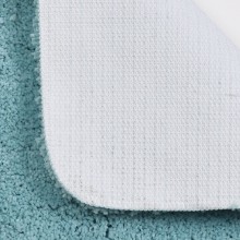 Коврик для ванной комнаты WasserKRAFT Kammel 55х57 BM-8340 Pool Blue