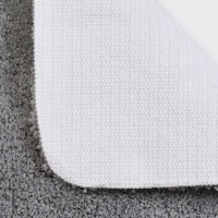 Коврик для ванной комнаты WasserKRAFT Kammel 55х57 BM-8342 Silver