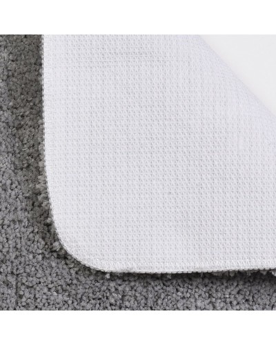 Коврик для ванной комнаты WasserKRAFT Kammel 55х57 BM-8342 Silver