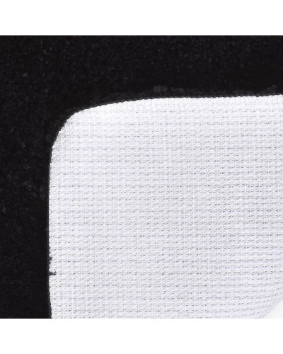 Коврик для ванной комнаты WasserKRAFT Kammel 55х57 BM-8346 Black