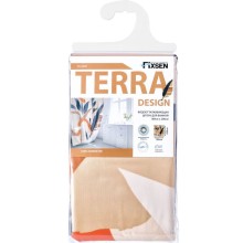 Шторка для ванны Fixsen Terra FX-2520 200х180 Бежевая
