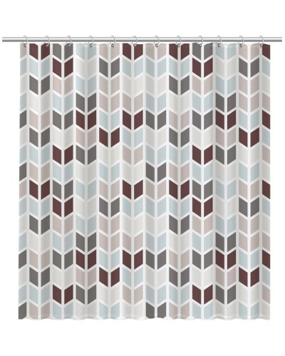 Шторка для ванны Fixsen Next FX-2519 200х180 Серая