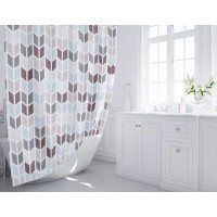 Шторка для ванны Fixsen Next FX-2519 200х180 Серая