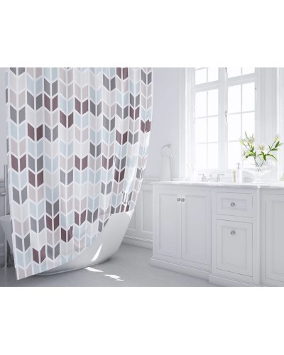 Шторка для ванны Fixsen Next FX-2519 200х180 Серая