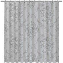 Шторка для ванны Fixsen Korsar FX-2518 200х180 Серая