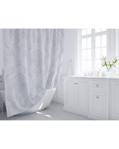 Шторка для ванны Fixsen Korsar FX-2518 200х180 Серая