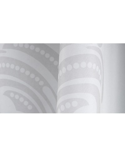 Шторка для ванны Fixsen Korsar FX-2518 200х180 Серая