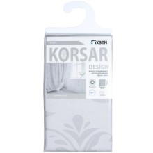 Шторка для ванны Fixsen Korsar FX-2518 200х180 Серая