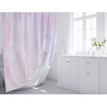 Шторка для ванны Fixsen Lady FX-2517 200х180 Розовая