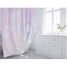 Шторка для ванны Fixsen Lady FX-2517 200х180 Розовая