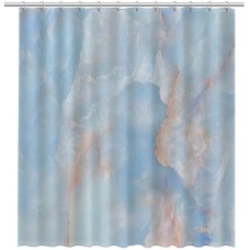 Шторка для ванны Fixsen Onyx FX-2516 200х180 Голубая