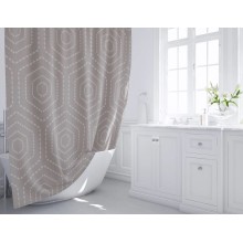 Шторка для ванны Fixsen Actual FX-1512 200х180 Бежевая