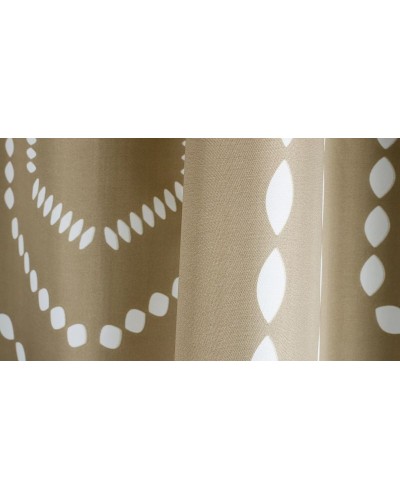 Шторка для ванны Fixsen Actual FX-1512 200х180 Бежевая