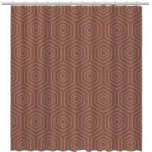 Шторка для ванны Fixsen Future FX-1511 200х180 Коричневая