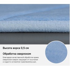 Коврик для ванной комнаты Iddis Basic 50х80 B24P580i12 Голубой
