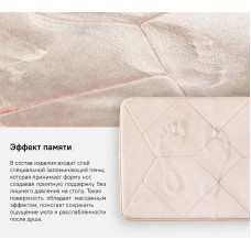 Коврик для ванной комнаты Iddis Basic 50х80 B23P580i12 Розовый