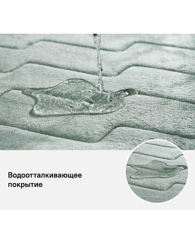 Коврик для ванной комнаты Iddis Basic 50х80 B22P580i12 Зеленый