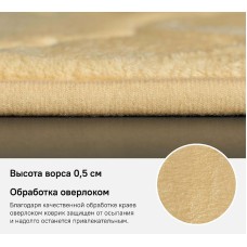 Коврик для ванной комнаты Iddis Basic 50х80 B21P580i12 Желтый