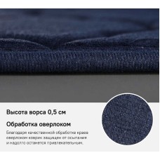Коврик для ванной комнаты Iddis Basic 50х80 B20P580i12 Темно-синий