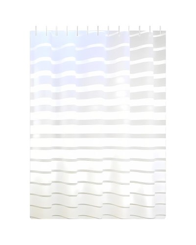 Штора для ванны Haiba 180х180 HB75065 Белая Полосы