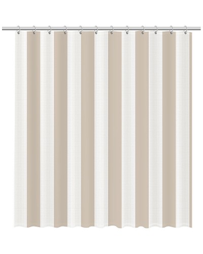 Штора для ванны Fixsen Vafel 180х200 FX-5020A Бежевая