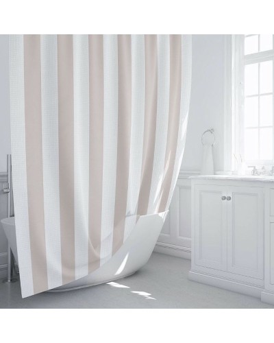 Штора для ванны Fixsen Vafel 180х200 FX-5020A Бежевая