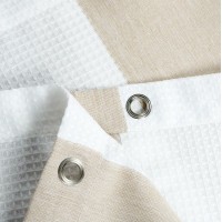 Штора для ванны Fixsen Vafel 180х200 FX-5020A Бежевая