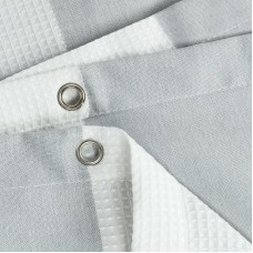 Штора для ванны Fixsen Vafel 180х200 FX-5020K Серая