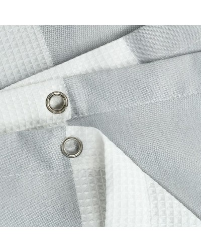 Штора для ванны Fixsen Vafel 180х200 FX-5020K Серая