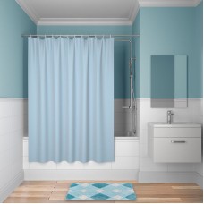 Штора для ванны Iddis Basic 180х200 B70P218i11 Голубая