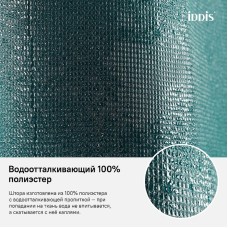 Штора для ванны Iddis Decor 180х200 D29P218i11 Зеленая