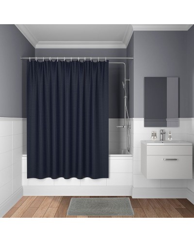 Штора для ванны Iddis Decor 180х200 D28P218i11 Синяя