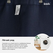 Штора для ванны Iddis Decor 180х200 D28P218i11 Синяя