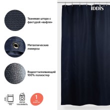 Штора для ванны Iddis Decor 180х200 D28P218i11 Синяя