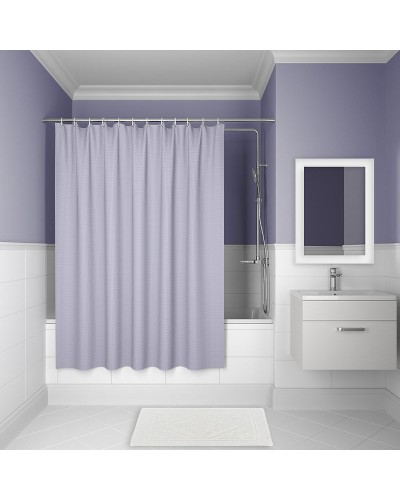 Штора для ванны Iddis Decor 180х200 D26P218i11 Фиолетовая