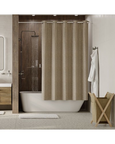 Штора для ванны WasserKRAFT Isen 200х200 SC-40102 Бежевая